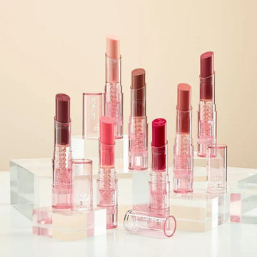 Korean Velvet Glossy Jelly Lipstick Set 2 Shades