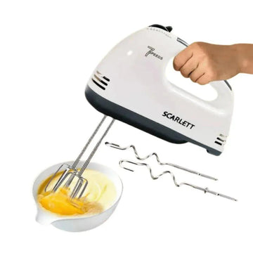 Electric Egg Beater 7 Speed 180W White ABS