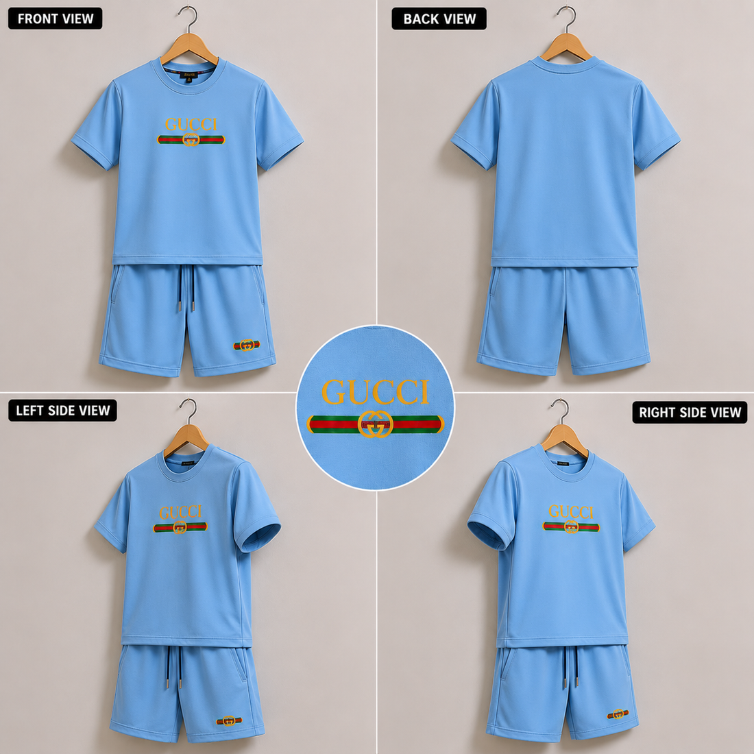 Premium Sky Blue Nikkar Shirt for Men – Stylish & Comfortable Summer Outfit