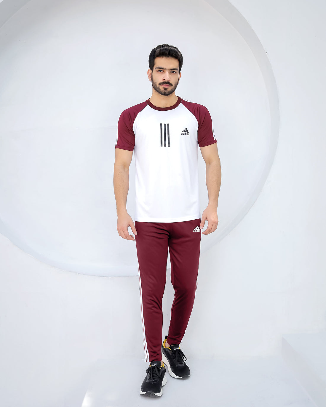 Signature Burgundy- Tracksuit